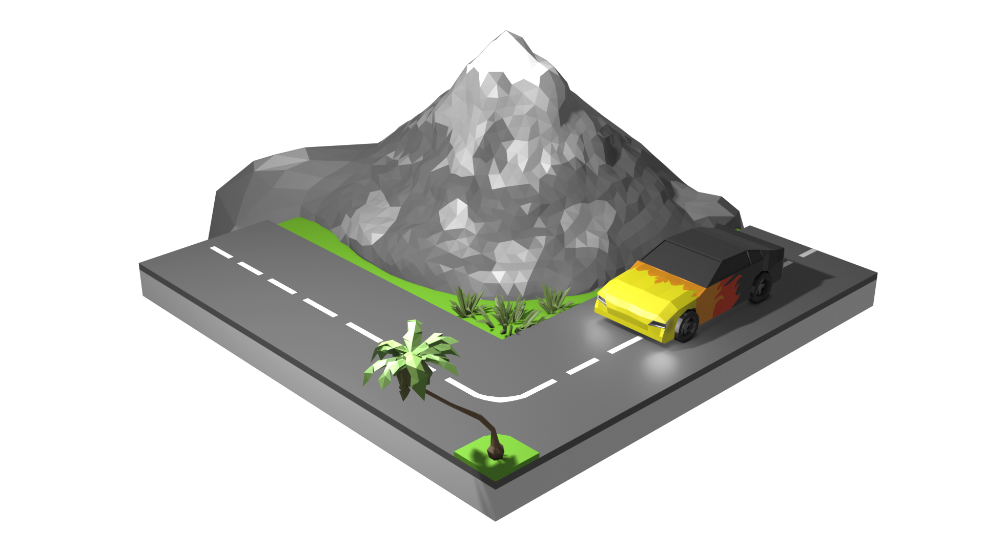 track illustration